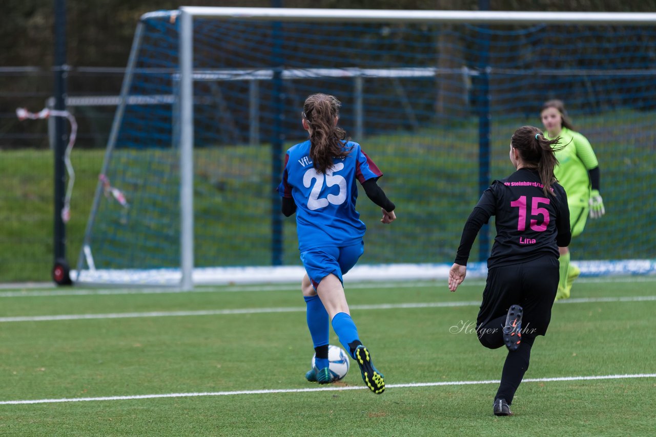 Bild 195 - B-Juniorinnen VfL Pinneberg - MSG Steinhorst Krummesse : Ergebnis: 5:5